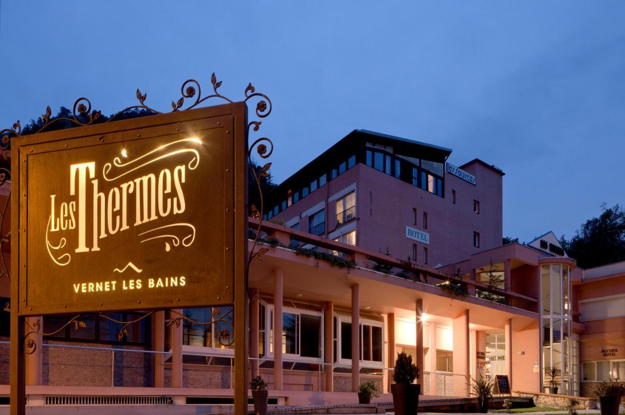Hotel Les Sources Верне-ле-Бен Екстериор снимка